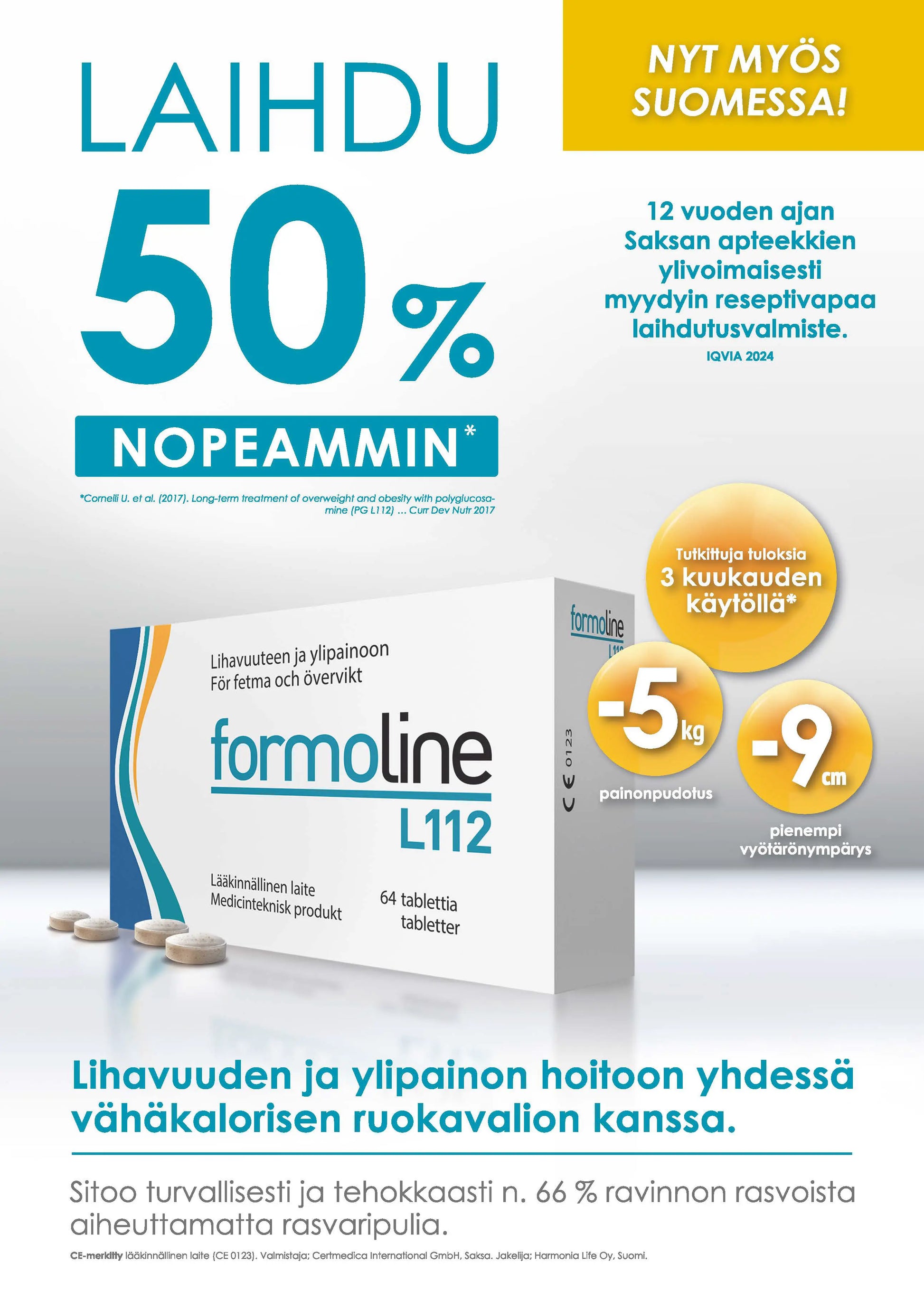 Formoline L112 500 mg tabletti 5x64 kpl – Nettiapteekki.fi