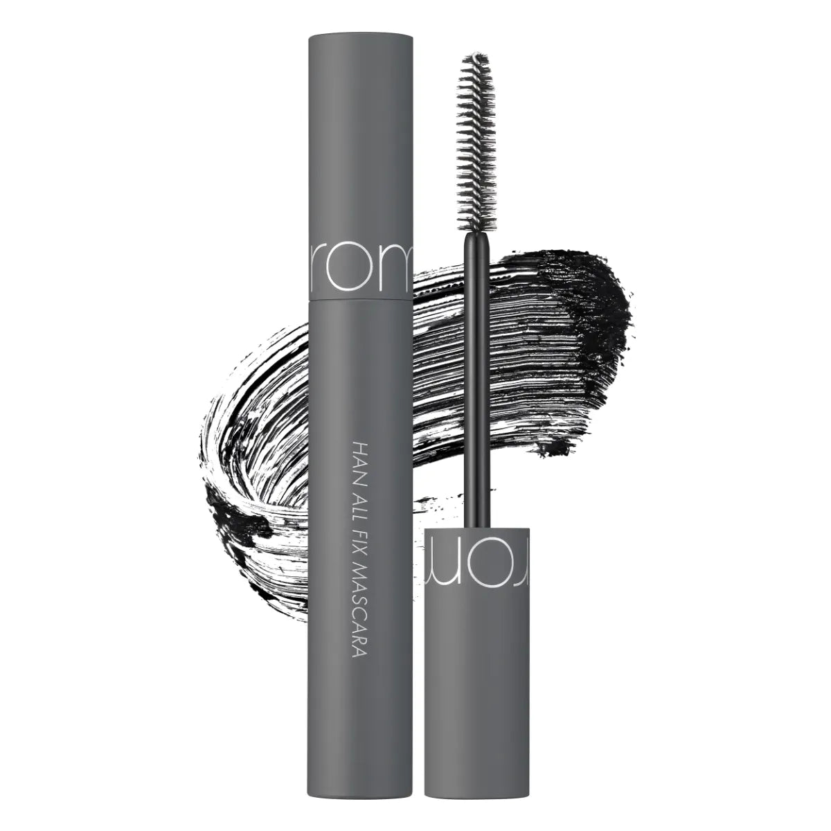 rom&amp;nd Han All Fix Mascara V01 Volume Black 7 g – palkittu tuuheuttava kuituripsiväri