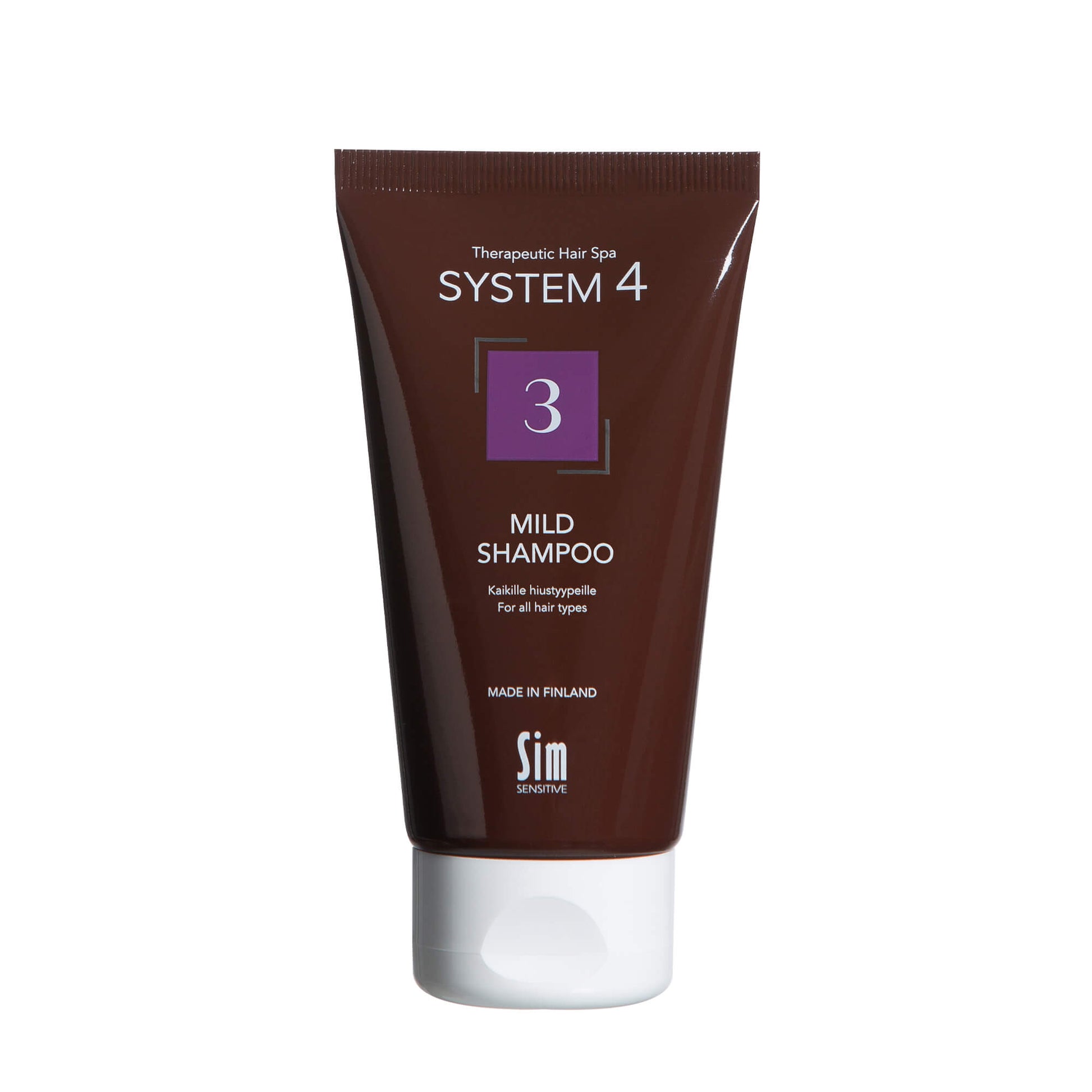 SYSTEM 4 Mild Shampoo 3 kaikille hiustyypeille 75 ml