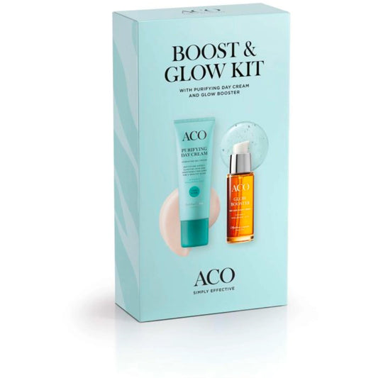 ACO Face Boost & Glow Giftpack lahjapakkaus 1 kpl