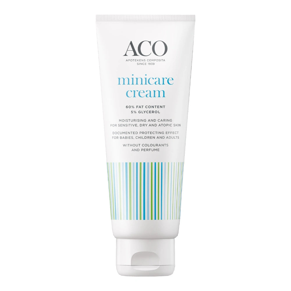 ACO Minicare Cream 60% hajusteeton erittäin kuivan ihon mieto voide 100 g