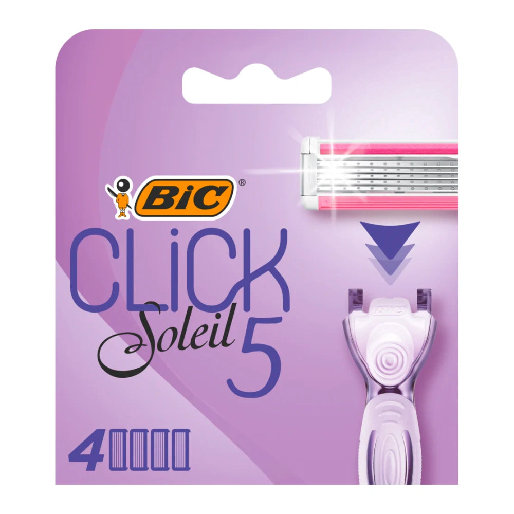 BIC Click Soleil 5 varaterät 4 kpl