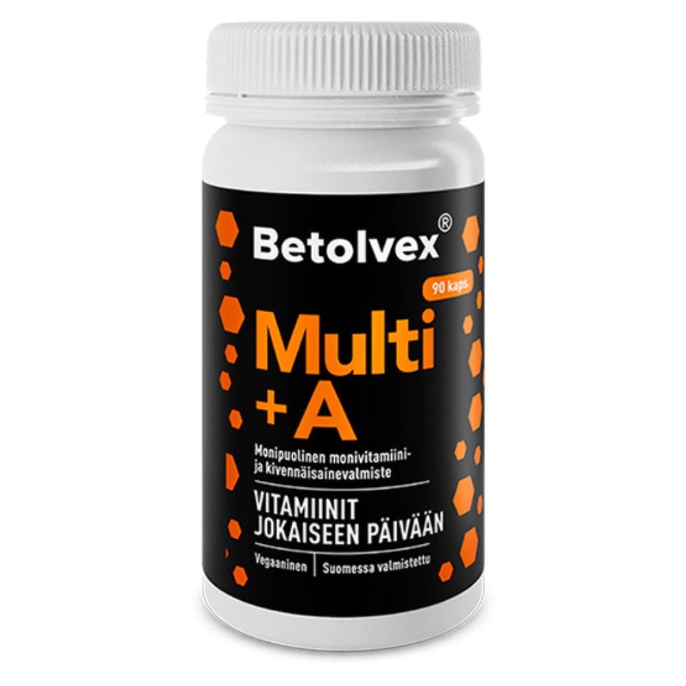 BETOLVEX Multi +A monivitamiini 90 kaps