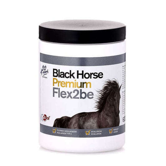 BLACK HORSE Premium flex2be  täydennysrehu hevosille 600 g