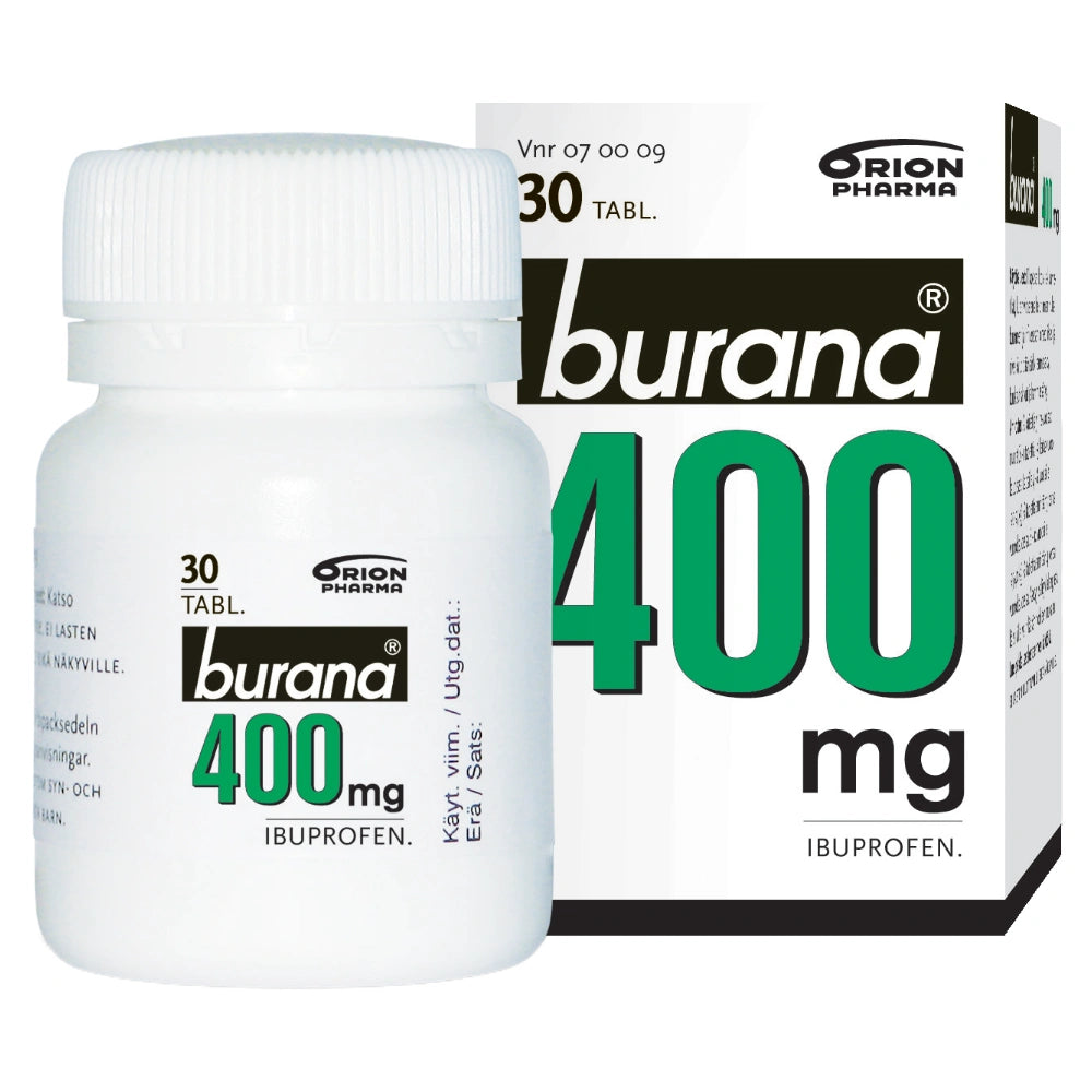 BURANA 400 mg tabletti, kalvopäällysteinen 30 kpl