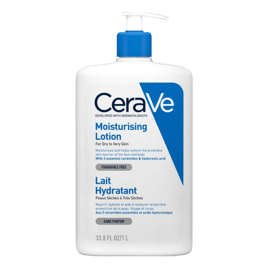 CERAVE Moisturising Lotion kosteuttava emulsio kuivalle ja erittäin kuivalle iholle 1000 ml