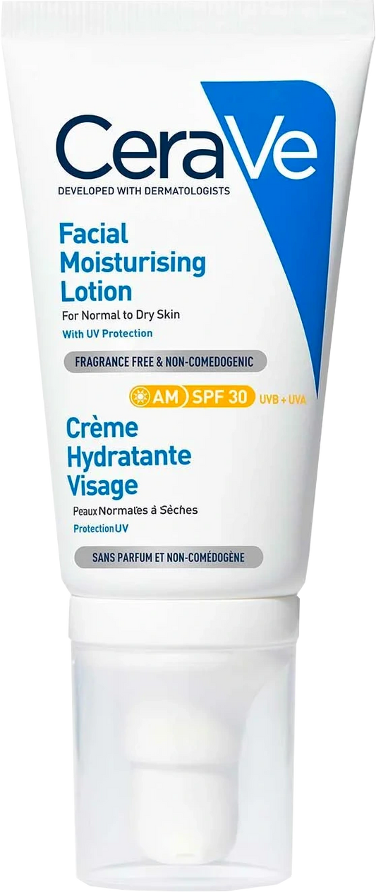 CERAVE Facial moisturising lotion SPF30 kosteusvoide normaalille ja kuivalle iholle 52 ml