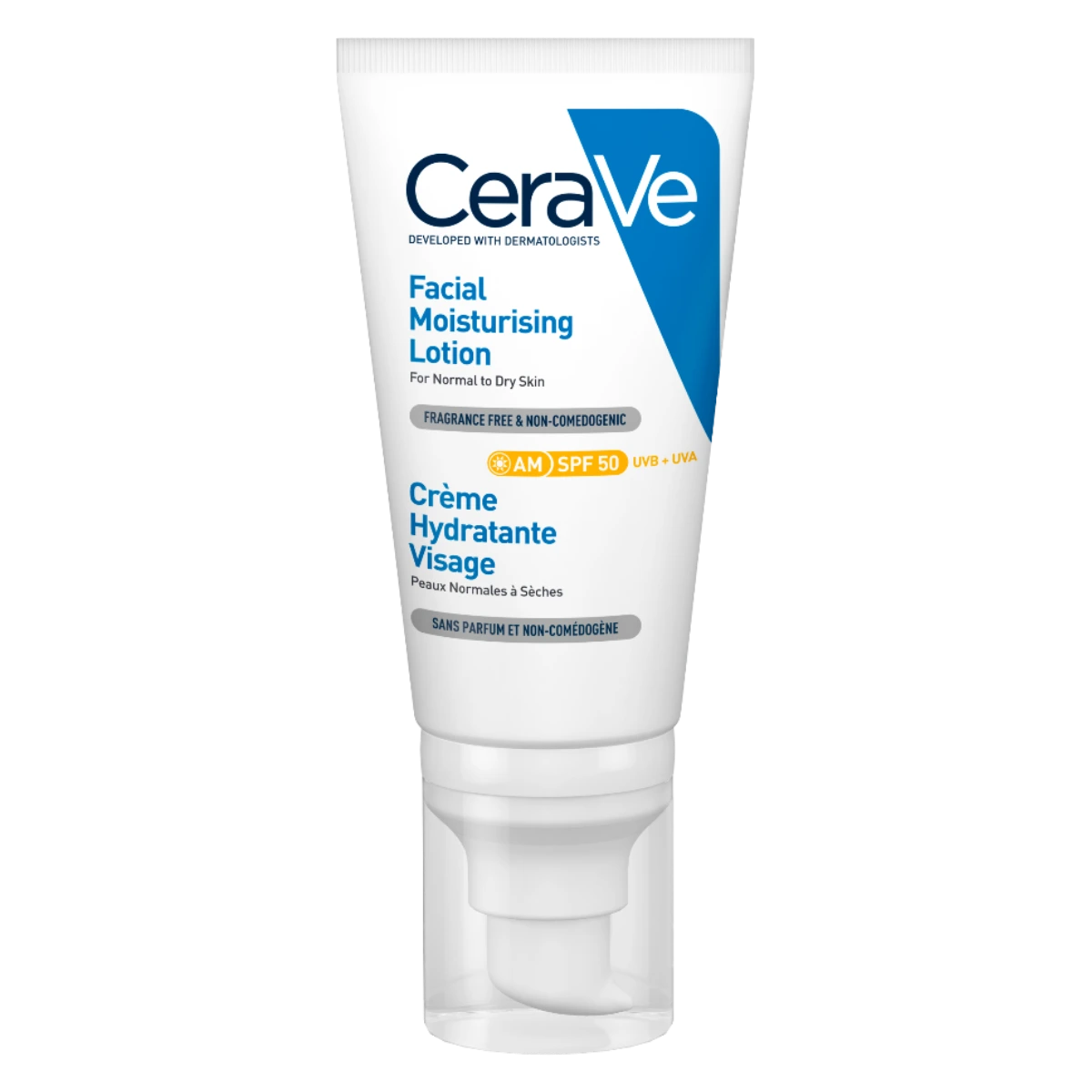 CERAVE Facial moisturing lotion SPF50 kosteusvoide normaalille ja kuivalle iholle 52 ml