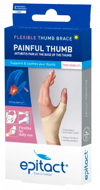 EPITACT Flexible thumb brace joustava peukalotuki päiväkäyttöön vasen käsi, koko S 1 kpl