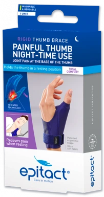 EPITACT Jäykkä peukolotuki yökäyttöön vasen käsi, koko L