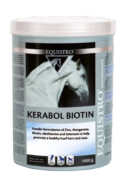 EQUISTRO Kerabol biotin täydennysrehuvalmiste hevosille 1 kg