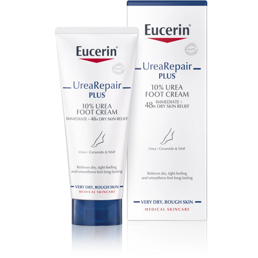 EUCERIN UreaRepair Plus 10% Urea Foot Cream jalkavoide 100 ml