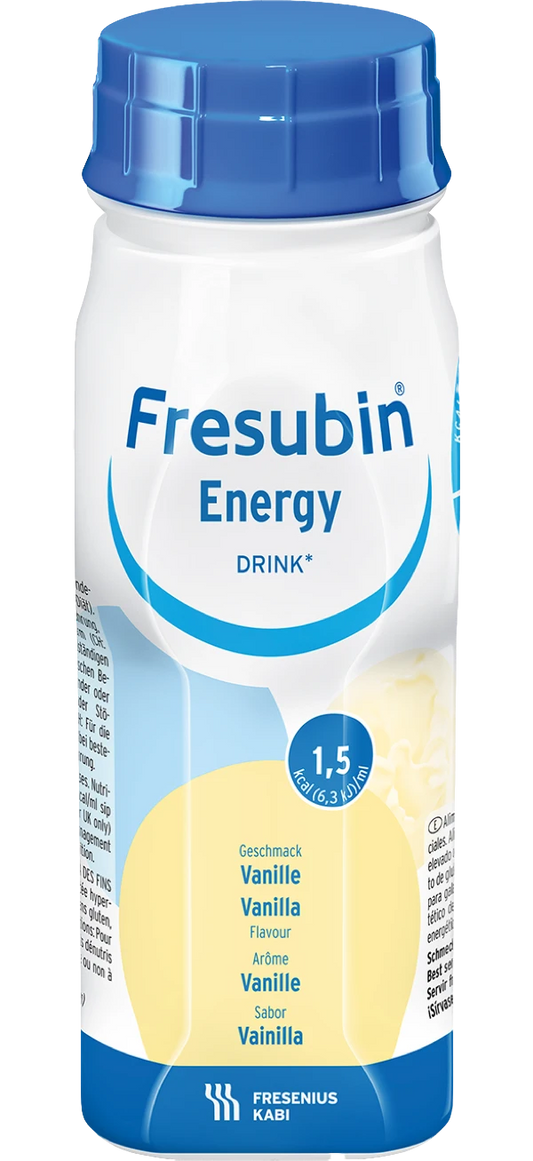FRESUBIN Energy drink vanilja kliininen ravintovalmiste 4x200 ml