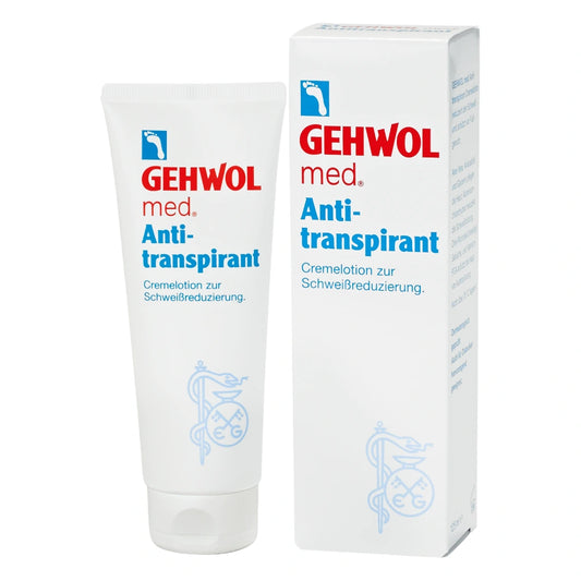 GEHWOL Med Antiperspirant jalkaemulsio hikoileville jaloille 125 ml