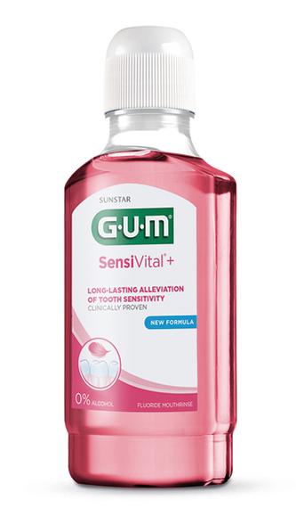 GUM Sensivital+ suuvesi vihloville hampaille 500 ml