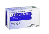 PAUSANOL 0,5 mg emätinpuikko 20 kpl