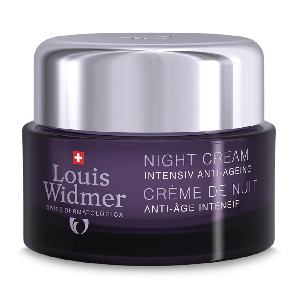 LOUIS WIDMER Anti-Ageing Intensiv Night Cream, hajusteeton