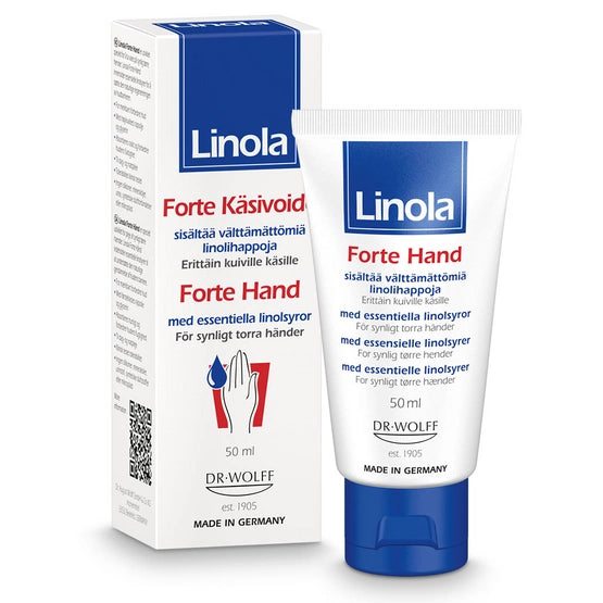LINOLA Forte käsivoide erittäin kuiville käsille 50 ml