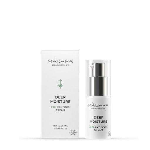 MADARA DEEP MOISTURE EYE CONTOUR CREAM SYVÄKOSTEUTTAVA JA KIRKASTAVA SILMÄNYMPÄRYSVOIDE 15 ML