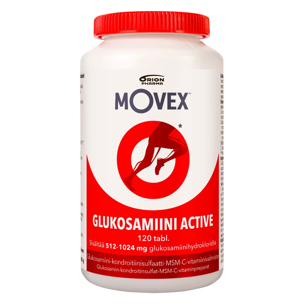 MOVEX Glukosamiini Active yhdistelmävalmiste 120 tabl