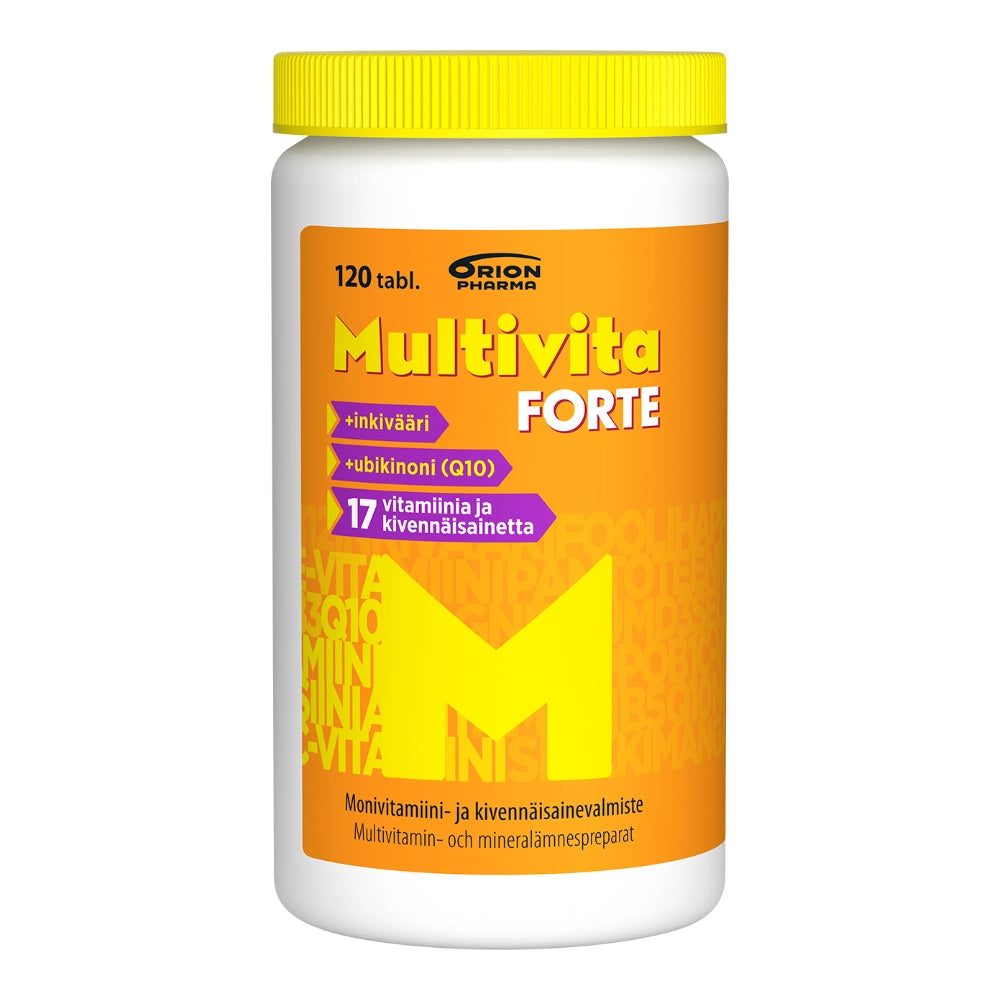 MULTIVITA Forte monivitamiinitabletti 120 tabl