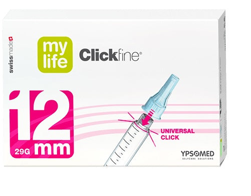 MYLIFE Clickfine kynäneula 12 mm 100 kpl