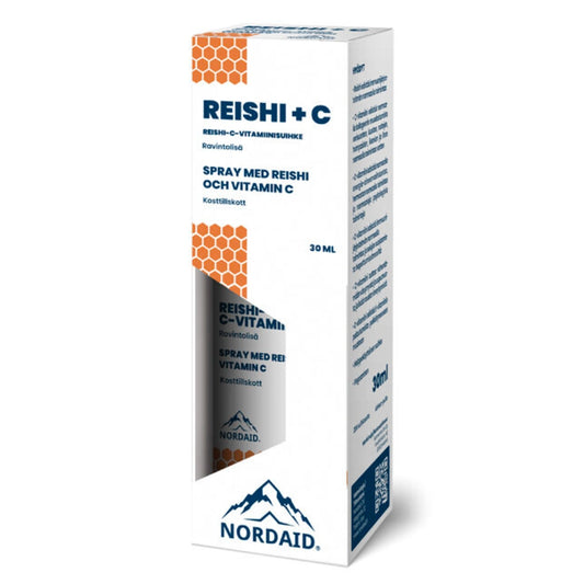 NORDAID Reishi + C-vitamiinisuihke 30 ml