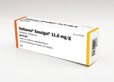 VOLTAREN EMULGEL 11,6 mg/g geeli Paranova 50 g