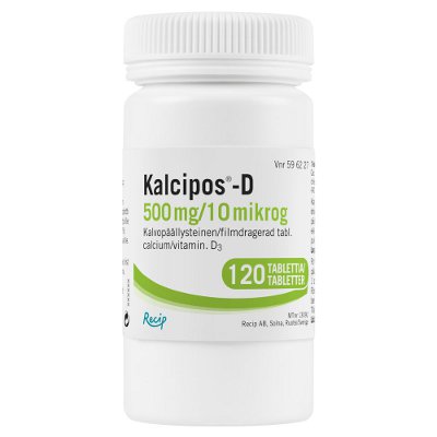 KALCIPOS-D 10 mikrog tabletti, kalvopäällysteinen 120 kpl