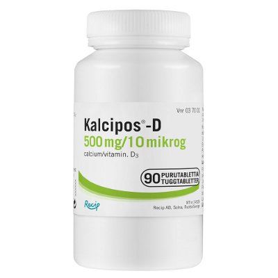 KALCIPOS-D 10 mikrog purutabletti 90 kpl