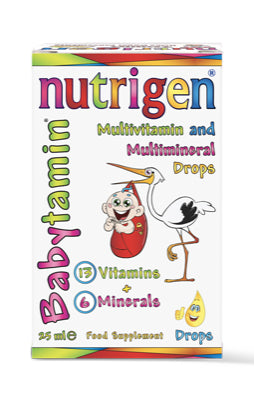 NUTRIGEN BABYTAMIN VITAMIINITIPAT VAUVOILLE 25 ML