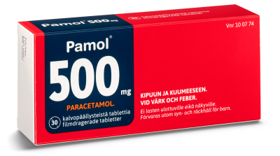 PAMOL 500 mg tabletti, kalvopäällysteinen 30 kpl
