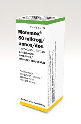MOMMOX 0,05 mg/annos nenäsumute, suspensio 140 annosta, Paranova