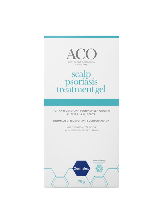 ACO Scalp Psoriasis hoitogeeli hiuspohjalle 75 g