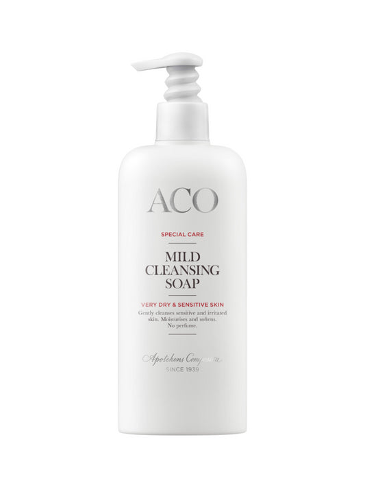 ACO Special Care Mild Cleansing Soap hajusteeton pesuneste kuivalle iholle 300 ml