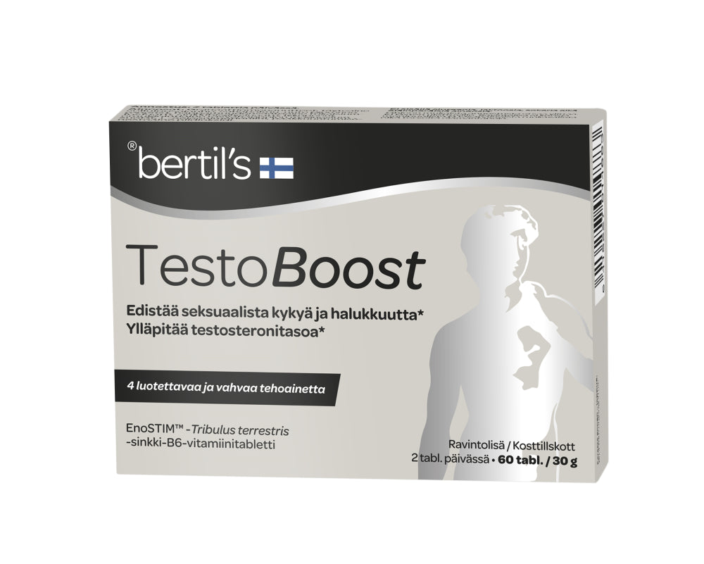 BERTILS Testo Boost tabletti 60 tablettia