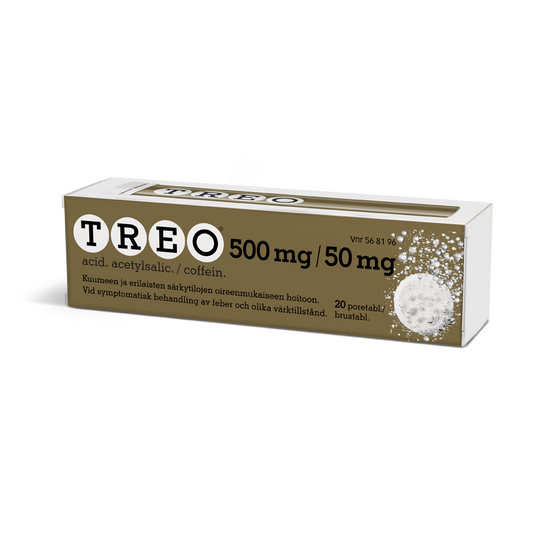 TREO 50 mg/500 mg poretabletti 20 kpl