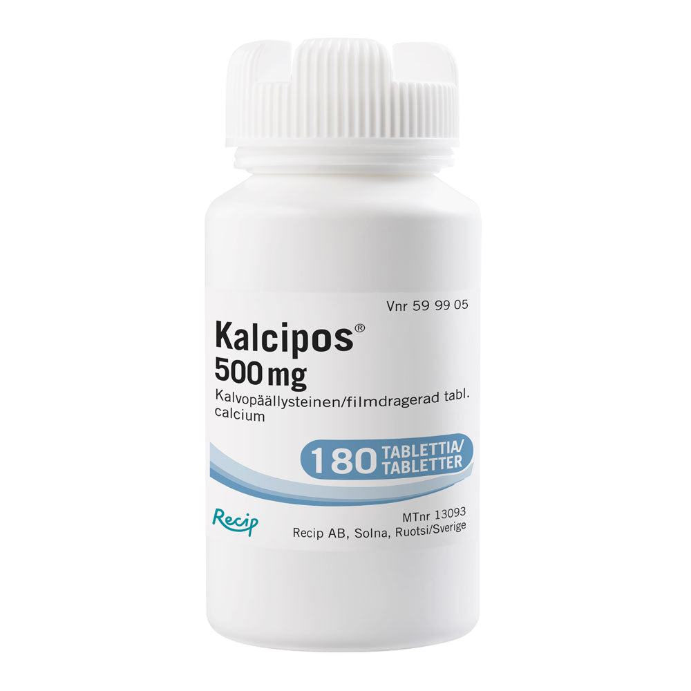 KALCIPOS tabletti, kalvopäällysteinen 180 kpl
