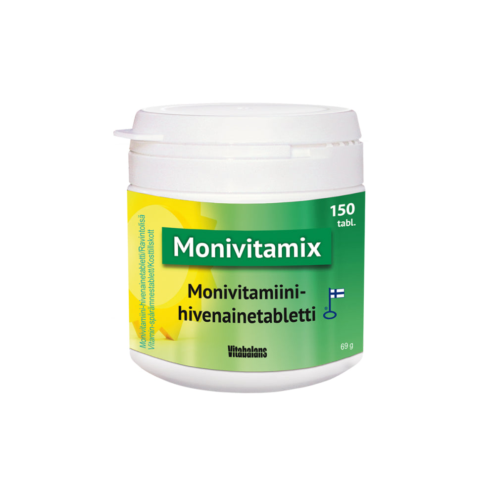 MONIVITAMIX MONIVITAMIINI-HIVENAINETABLETTI 150 TABLETTIA