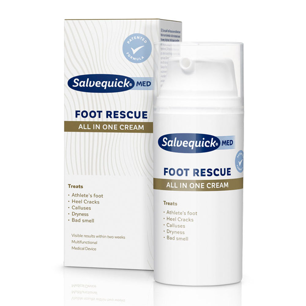 SALVEQUICK FOOT RESCUE ALL IN ONE CREAM JALKAVOIDE 100 ML