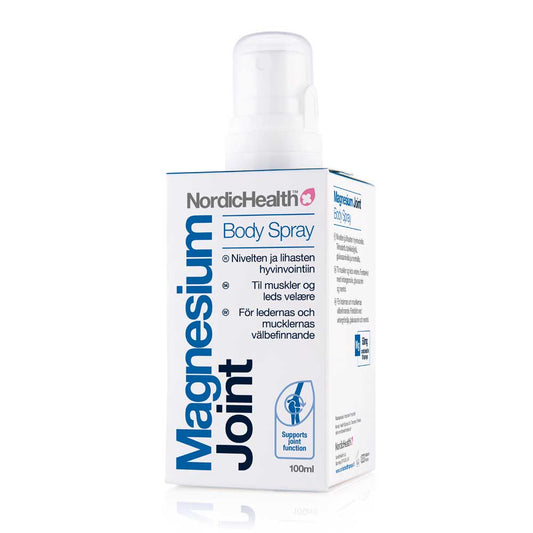 NORDIC HEALTH Magnesium Joint magnesiumihosuihke nivelille 100 ml