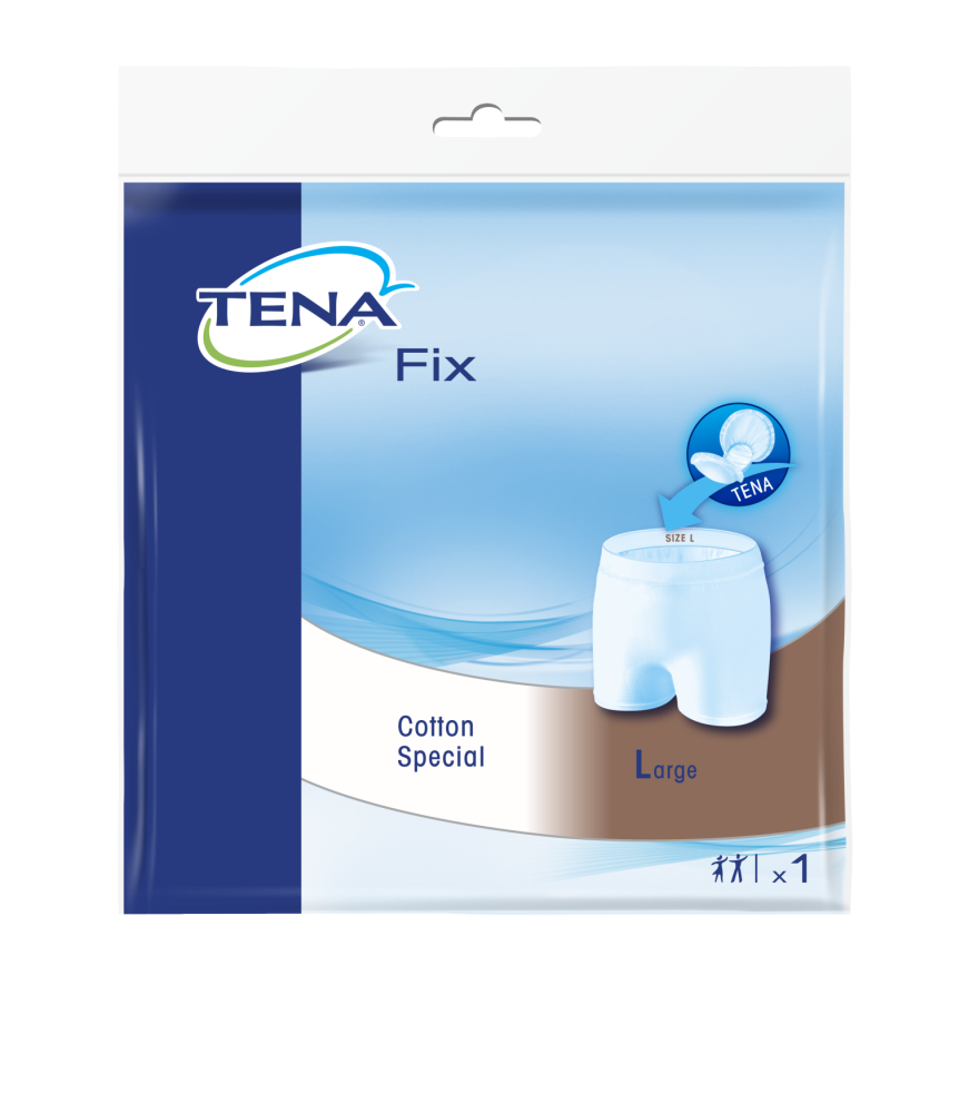 TENA Fix Cotton Special hygieniahousut, koko L  1 kpl