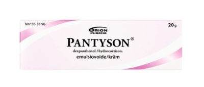 PANTYSON 10 mg/g/20 mg/g emulsiovoide 20 g 