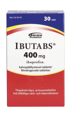 IBUTABS 400 mg tabletti, kalvopäällysteinen 30 tablettia
