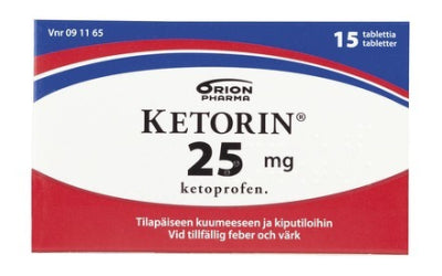 KETORIN 25 mg tabletti 15 tablettia