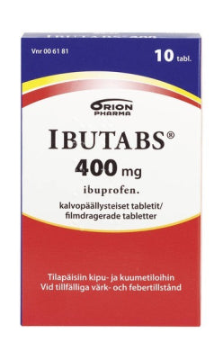 IBUTABS 400 mg tabletti, kalvopäällysteinen 10 tablettia