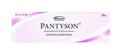 PANTYSON 10 mg/g/20 mg/g emulsiovoide 100 g