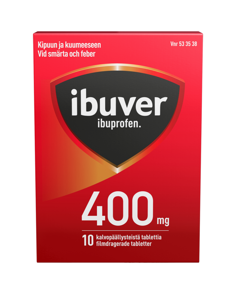 IBUVER 400 mg tabletti, kalvopäällysteinen 10 tablettia
