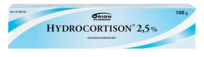 HYDROCORTISON 2,5 % emulsiovoide 100 g