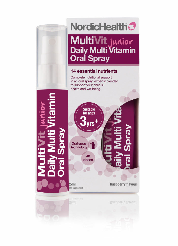 NORDIC Health Multivit Junior vitamiinisuihke 25 ml